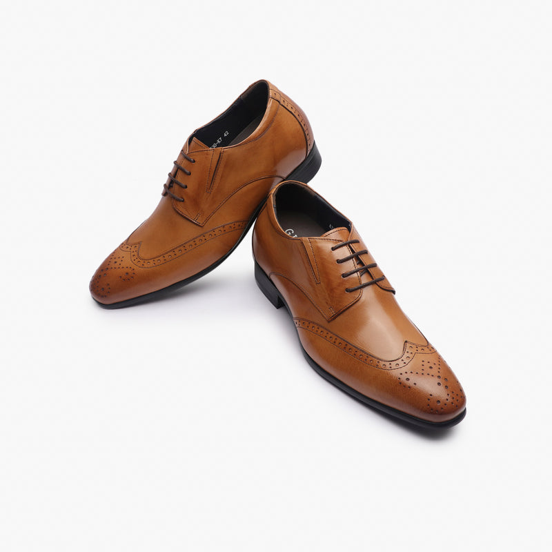 Elevated Brogues tan 