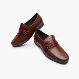 Compact Toe Slip Ons brown