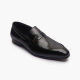 Classic Side Buckle Moccasin black side single