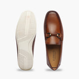 Casual Horsebit Slipons cognac top and sole