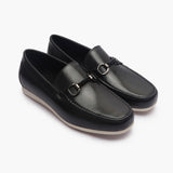 Casual Horsebit Slipons black side angle