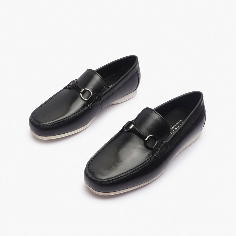 Casual Horsebit Slipons black opposite side