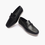  Casual Horsebit Slipons black