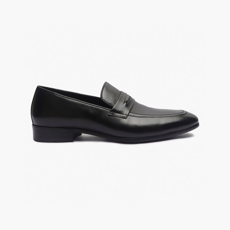 U-Tip Formal Slip Ons black side profile