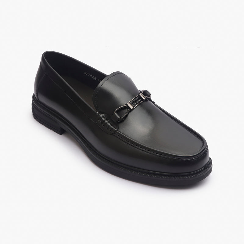 Sheridan Minimal Metal Bit Slip On black side single