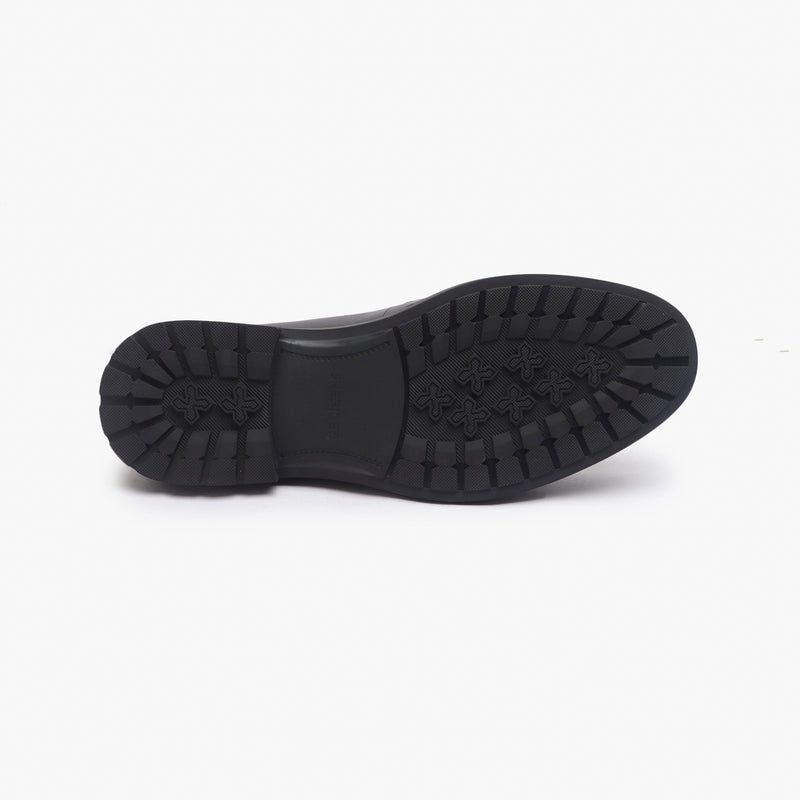 Sheridan Minimal Metal Bit Slip On black sole