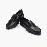 Sheridan Minimal Metal Bit Slip On black