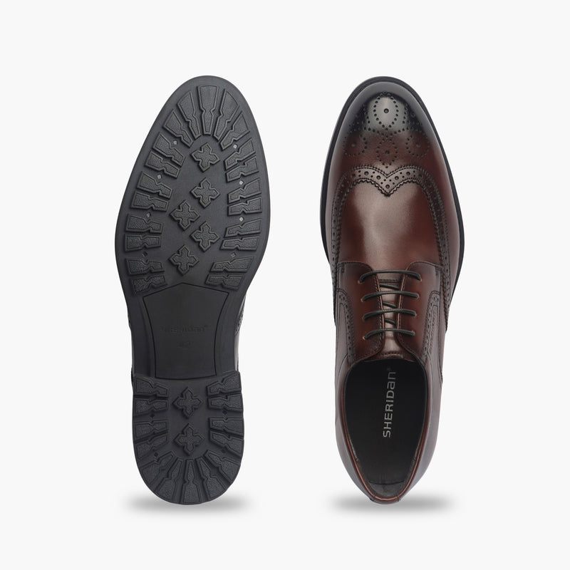 Sheridan Brogues brown top and sole