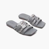 Asymmetric Slides grey side angle