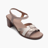 Strappy Lightweight Sandals beige side single