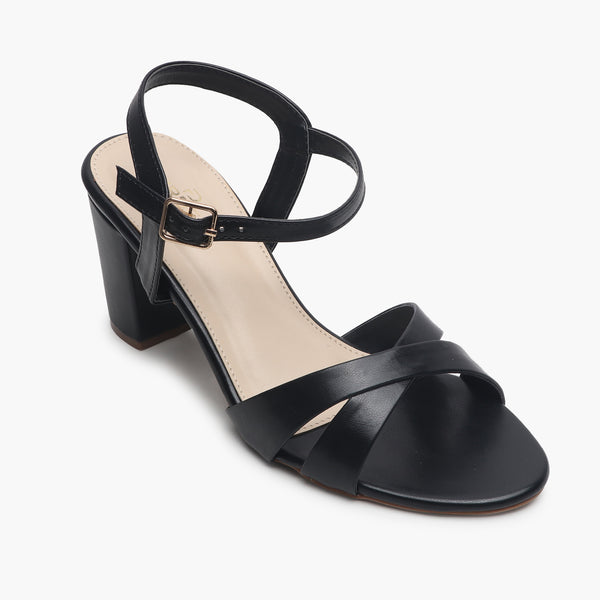 Classic Cross Sandals black side single