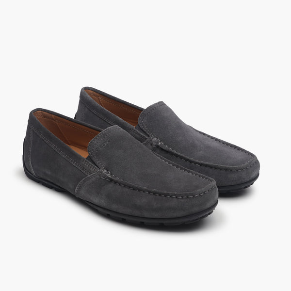 Geox Moner Loafers grey side angle