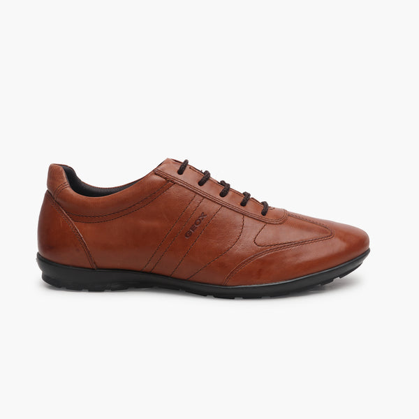 Geox Cotto Symbol Sneakers brown side profile