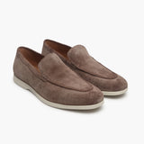 Geox Venzone D Loafers dove grey side angle