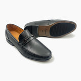 Classic Horsebit Loafers black side and sole