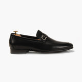 Sheep Leather Monkstraps side profile with heel