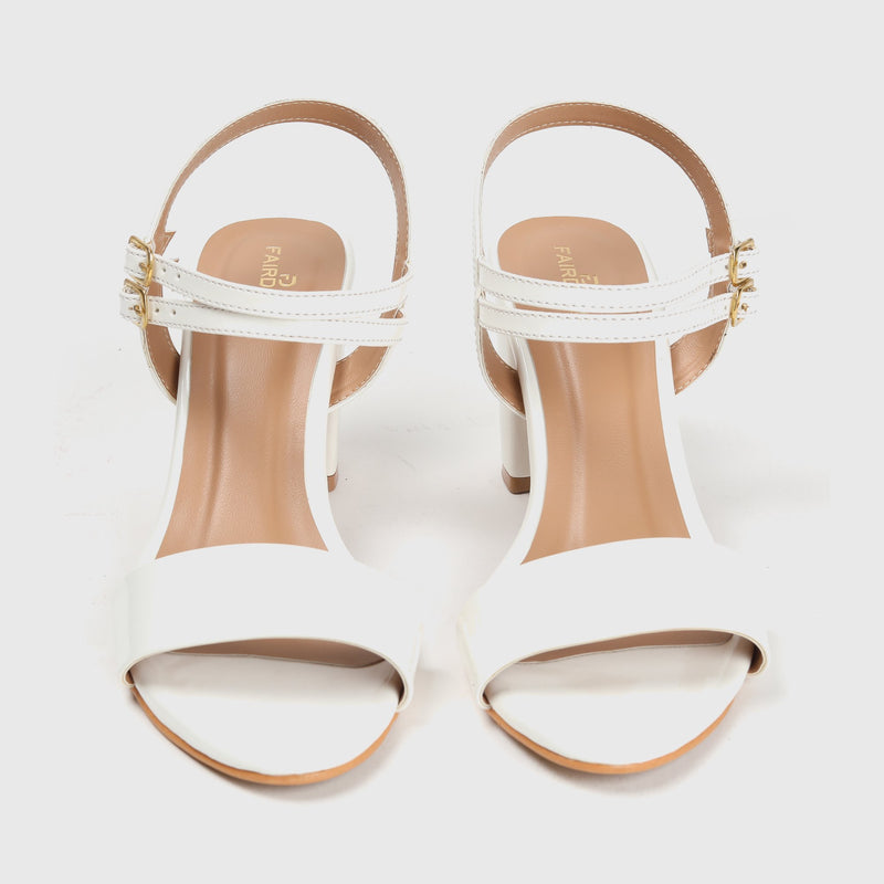 Mid heel sandals with ankle online strap