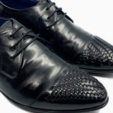 Sheridan Woven Lace Ups Black