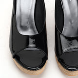 Open Toe Slide Black