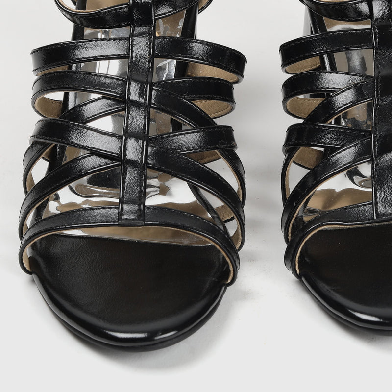 Metallic Gladiators Black