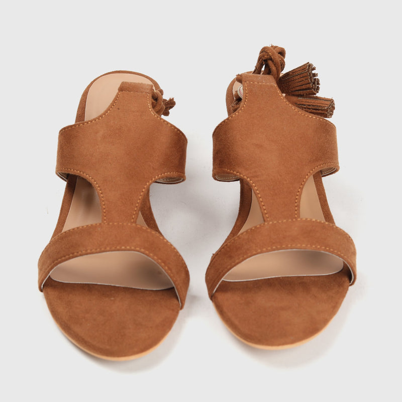 Ankle wrap sandals | Silk Philosophy