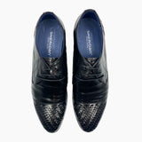 Sheridan Woven Lace Ups Black